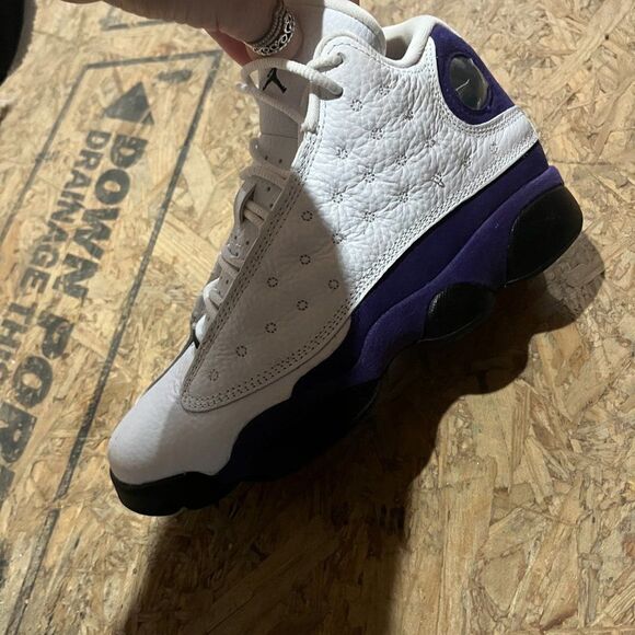 Air Jordan 13 Retro GS 'Lakers' size 5y - Picture 7 of 9